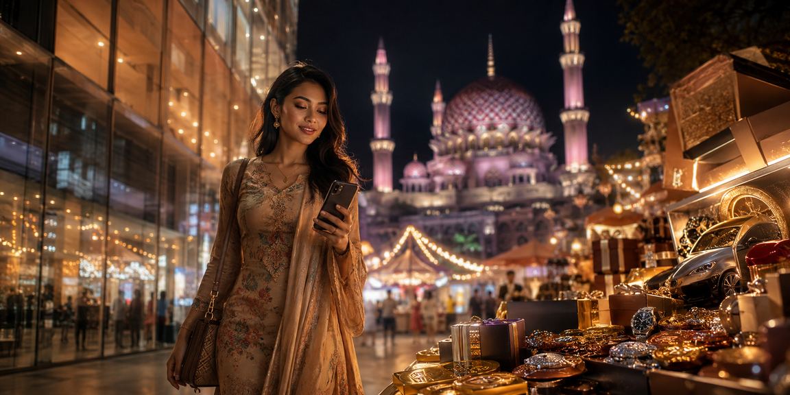 Pertaruhan kasino mudah alih di Putrajaya dengan suasana gaya Melayu moden